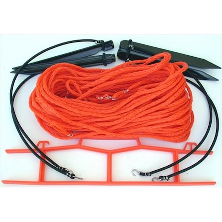 Home Court M825OS 8 Meter Orange .25-inch Rope Non-adjustable Courtlines